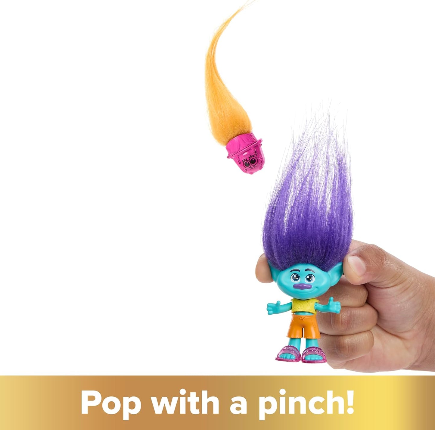 Trolls Band Together Hair Pops Small Doll - Branch