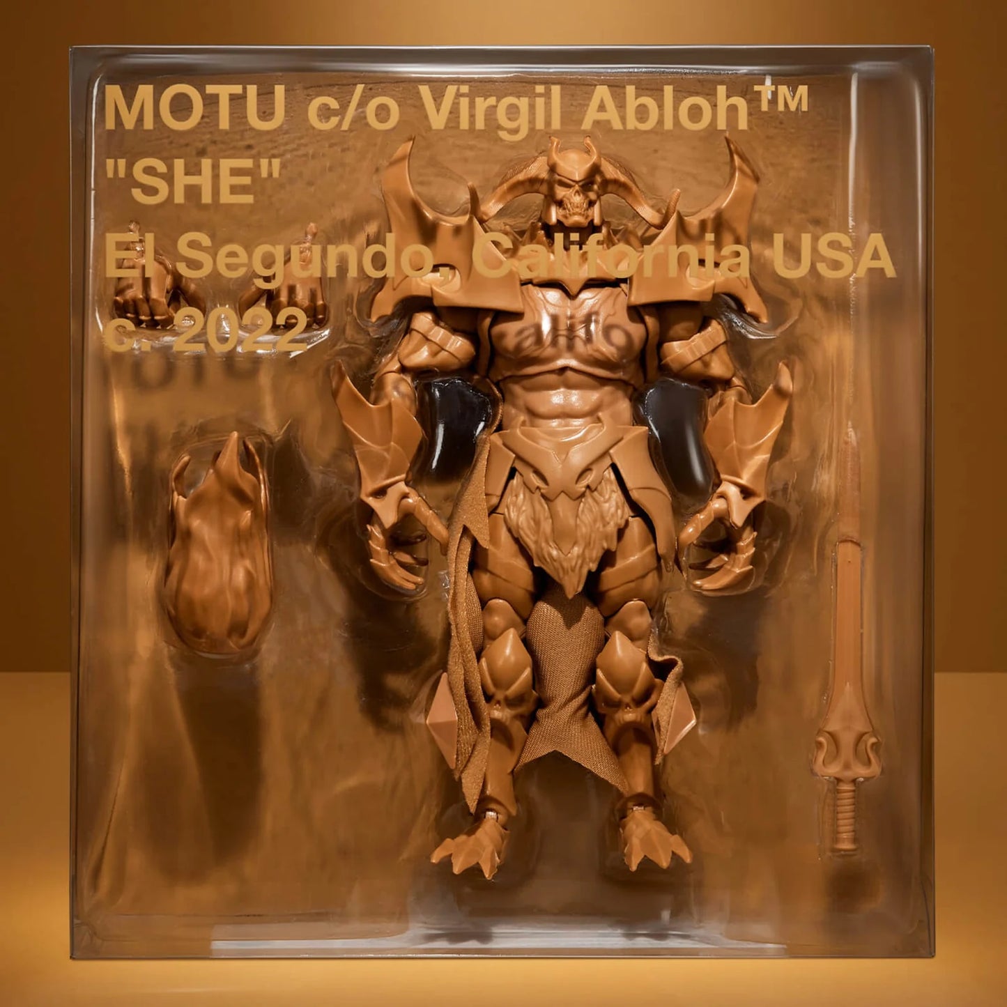 Virgil Abloh x MOTU Skele-God Collector Figure – Limited Edition Collectible for Fans and Collectors