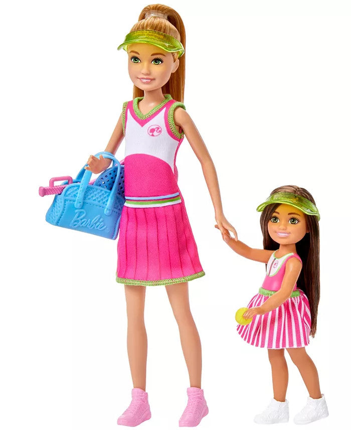 Barbie Stacie and Chelsea Tennis Doll Set