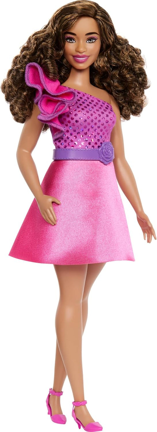 Barbie Fashionistas Doll Curvy Body Type with Brown Hair