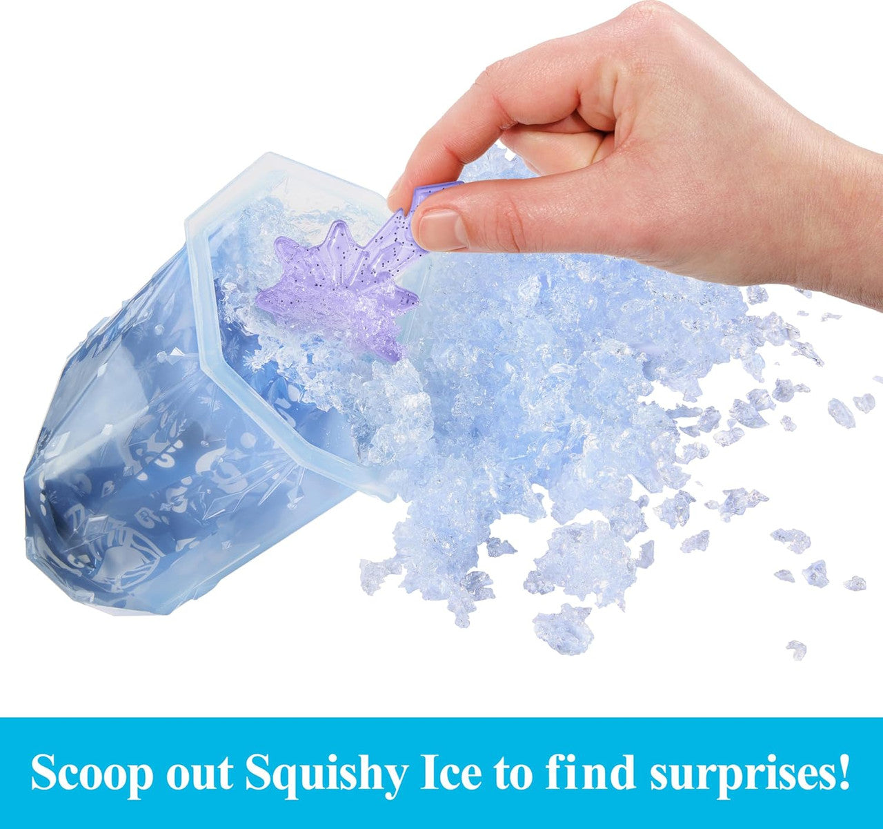 Disney Frozen Small Doll Ice Reveal with Squishy Ice Gel