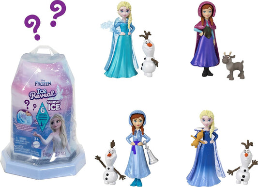 Disney Frozen Small Doll Ice Reveal with Squishy Ice Gel