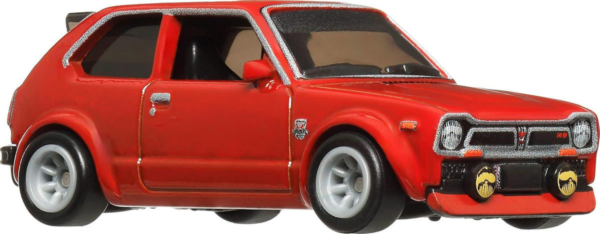 Hot Wheels Premium Car Culture Toy Car, '73 Honda Civic Custom