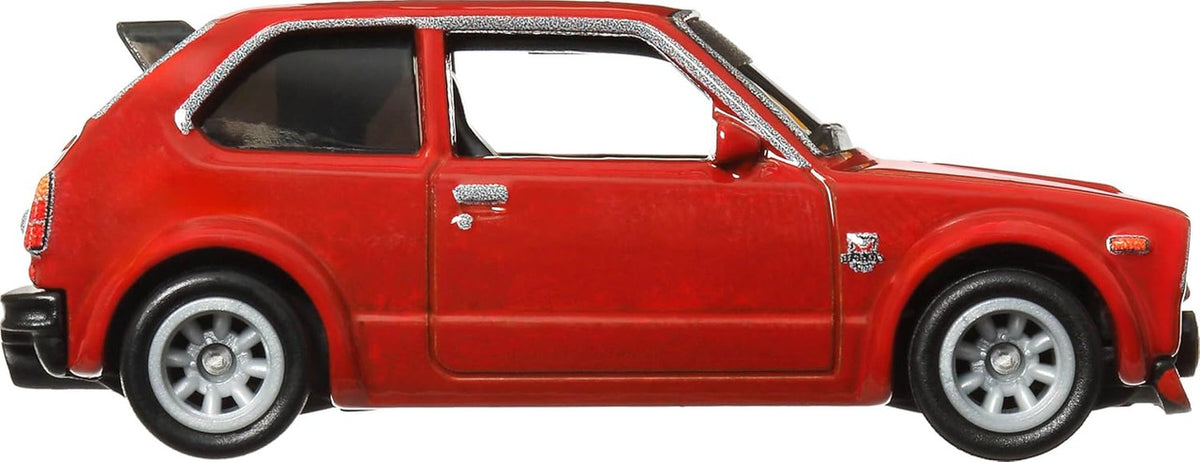 Hot Wheels Premium Car Culture Toy Car, '73 Honda Civic Custom