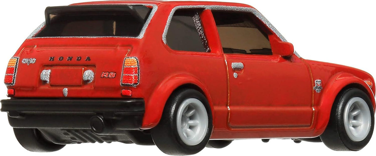 Hot Wheels Premium Car Culture Toy Car, '73 Honda Civic Custom