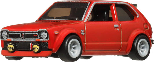 Hot Wheels Premium Car Culture Toy Car, '73 Honda Civic Custom