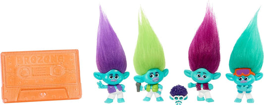 Trolls Band Together BroZone On Tour Set with 5 Small Dolls