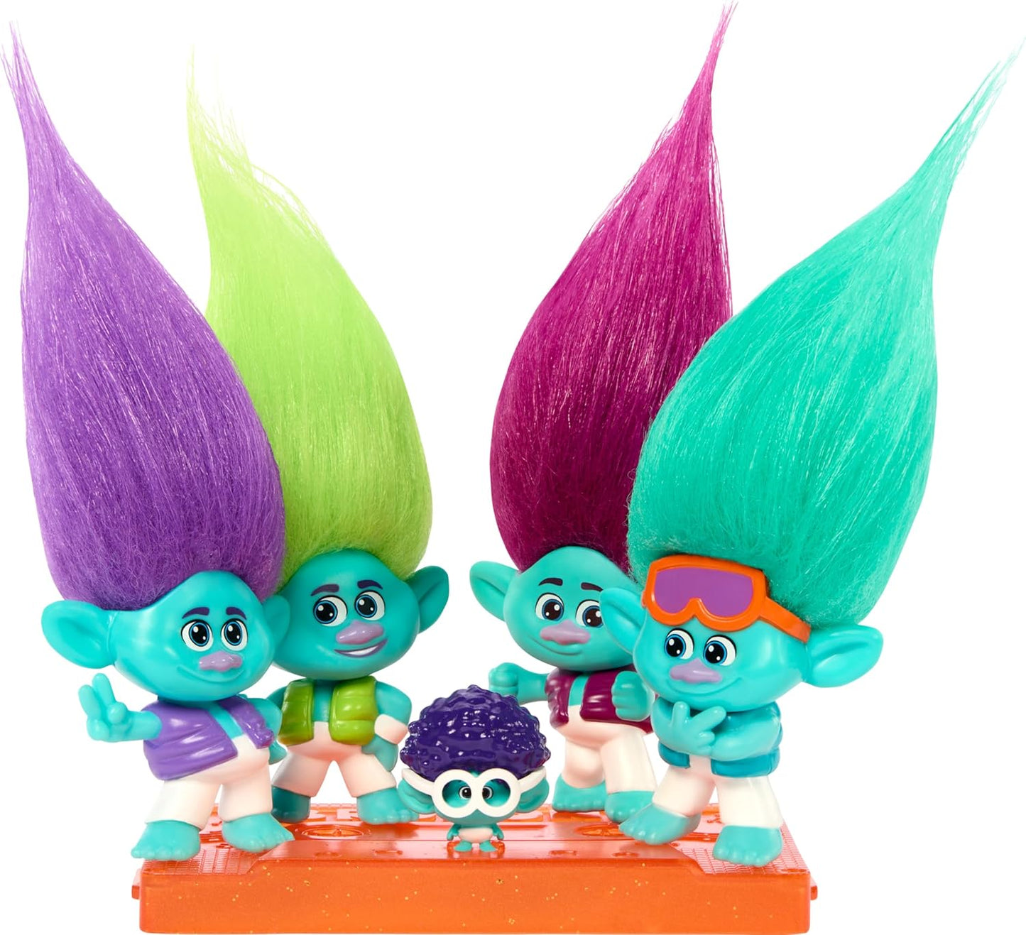 Trolls Band Together BroZone On Tour Set with 5 Small Dolls