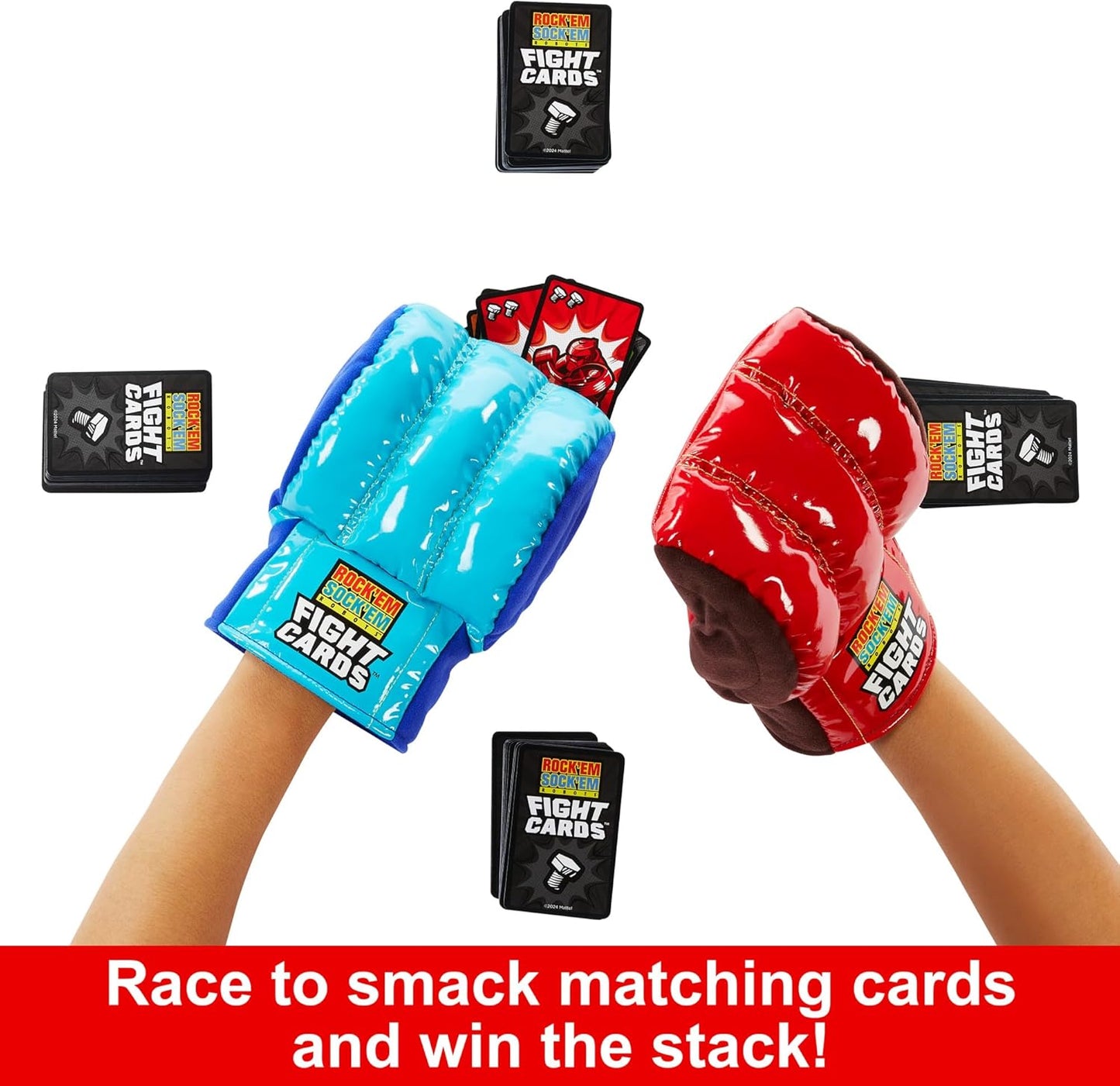 Rock ‘Em Sock ‘Em Robots Fight Cards Card Game