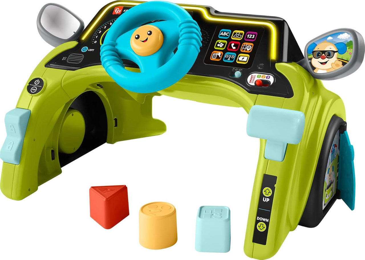 Fisher-Price Baby & Toddler Laugh & Learn Sit & Steer Driver Car