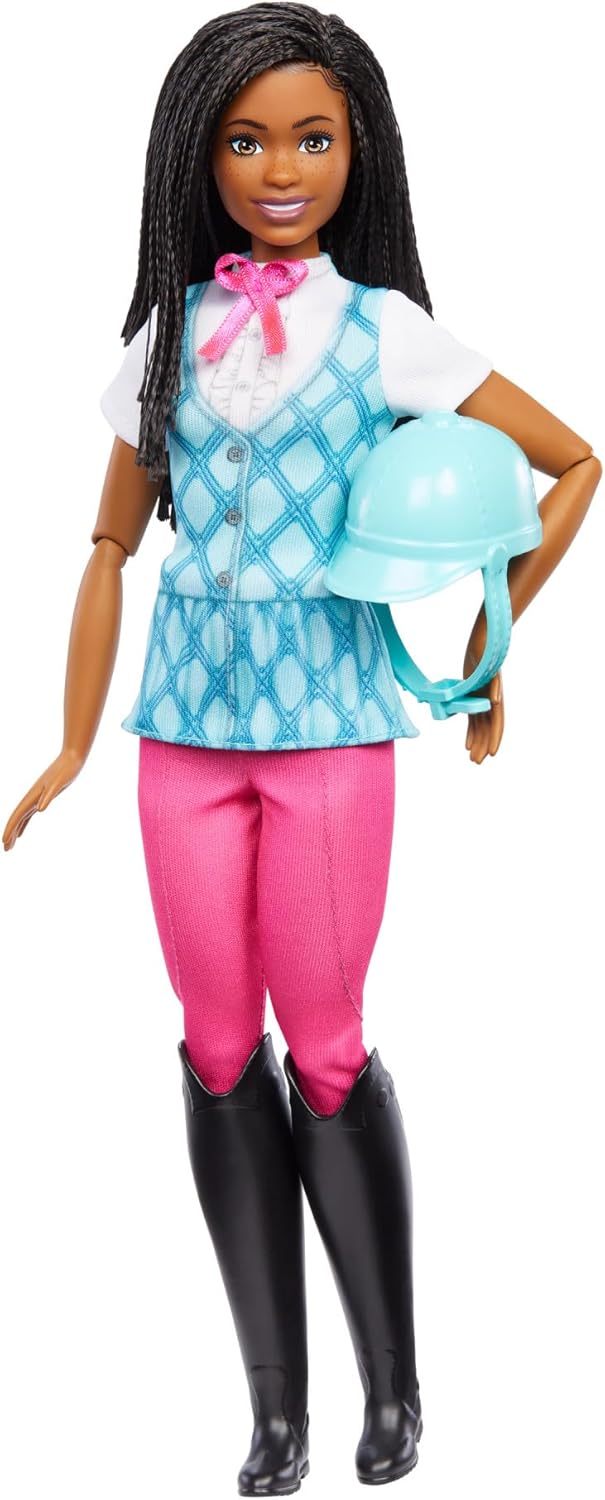 Barbie “Brooklyn” Doll from Barbie Mysteries: The Great Horse Chase with Removable Riding Outfit, Helmet, and Accessories