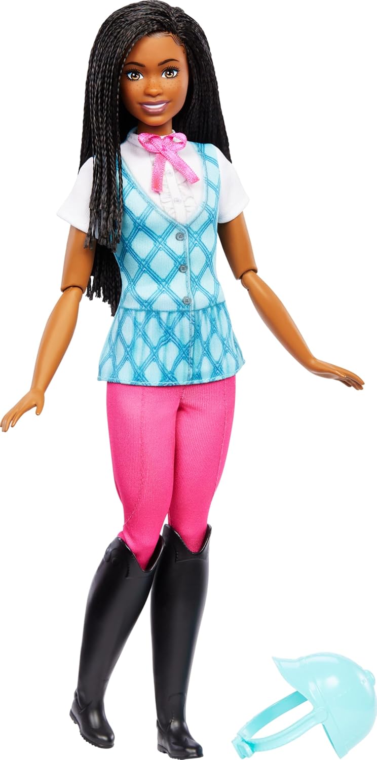 Barbie “Brooklyn” Doll from Barbie Mysteries: The Great Horse Chase with Removable Riding Outfit, Helmet, and Accessories