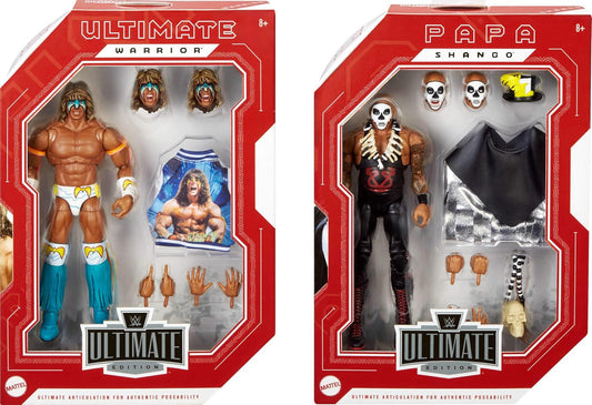WWE Ultimate Edition Ultimate Warrior & Papa Shango Figure