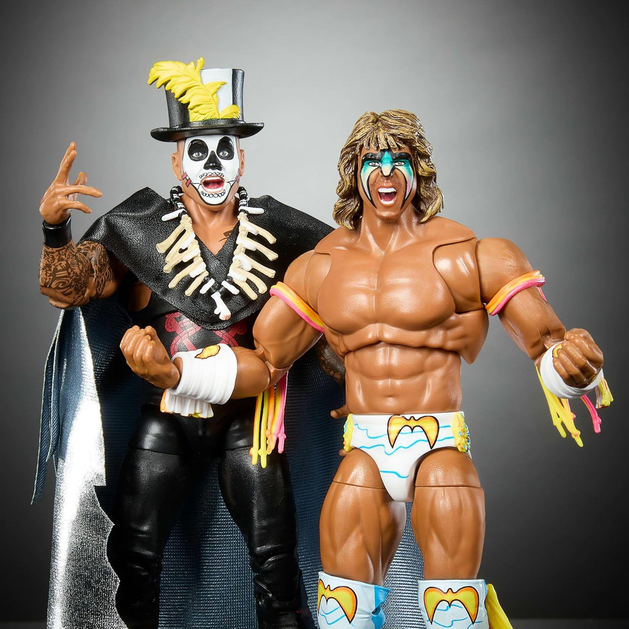 WWE Ultimate Edition Ultimate Warrior & Papa Shango Figure