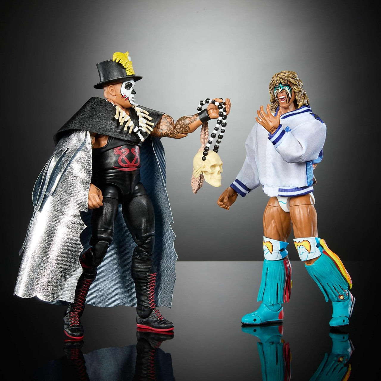 WWE Ultimate Edition Ultimate Warrior & Papa Shango Figure