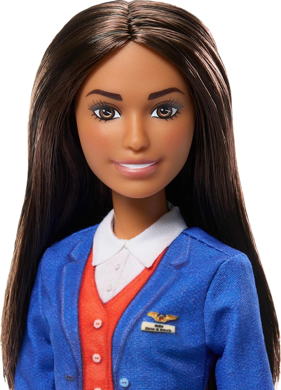 Barbie Hostess Flight Attendant Doll with Travel Accessories Playset