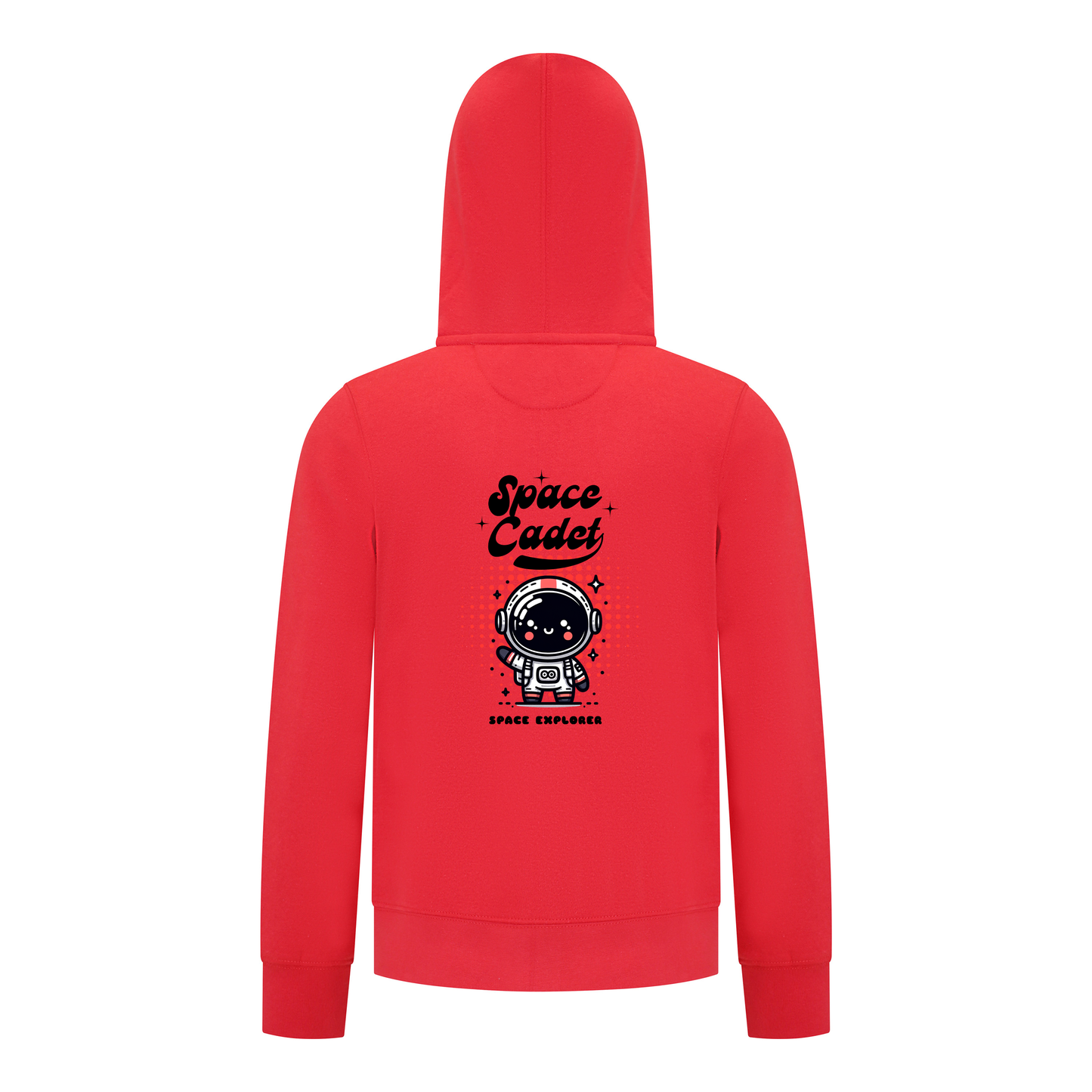 Everyday Kids Space Explorer Boys Zip Up Hoodie – Cute Astronaut Graphic Sweatshirt