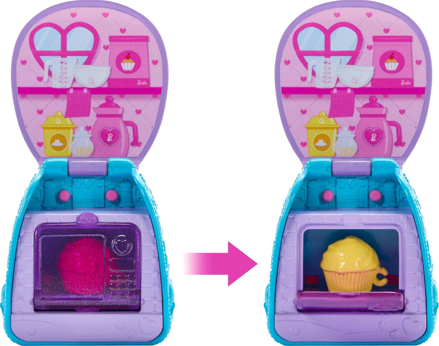 Barbie Family & Friends Cupcake Baking Backpack Blonde Chelsea Doll