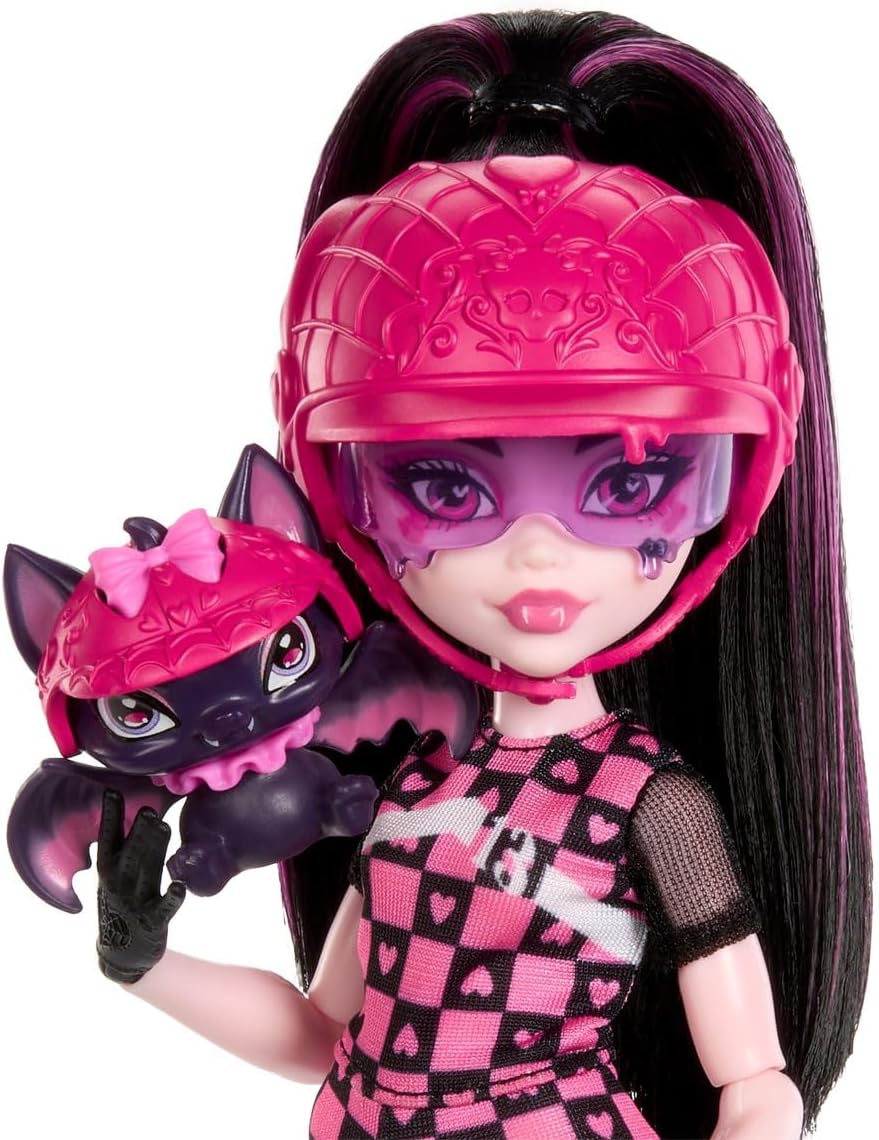 Monster High Draculaura Doll with Pink Scooter
