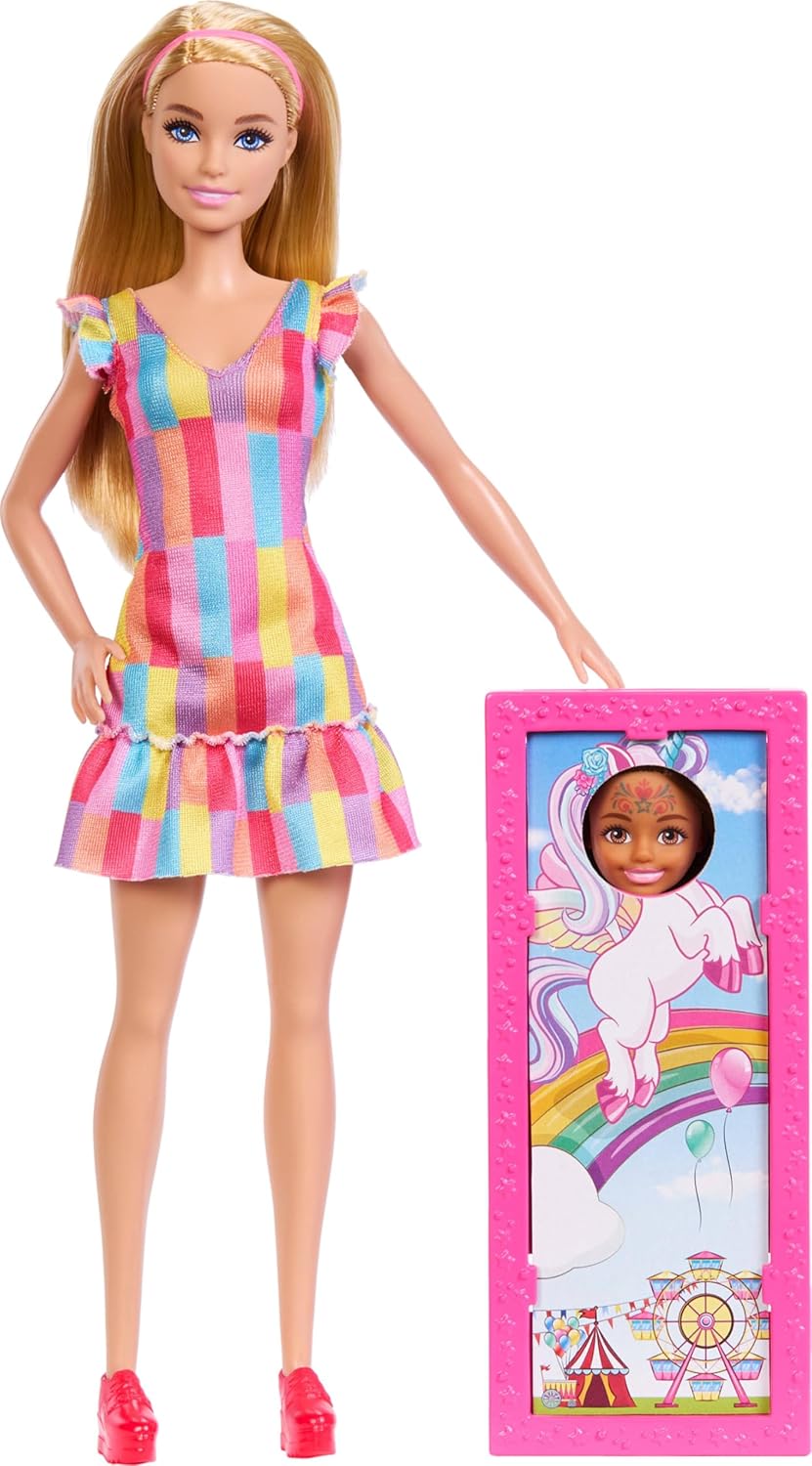 Barbie Day at the Fair Playset with Barbie and Chelsea Dolls