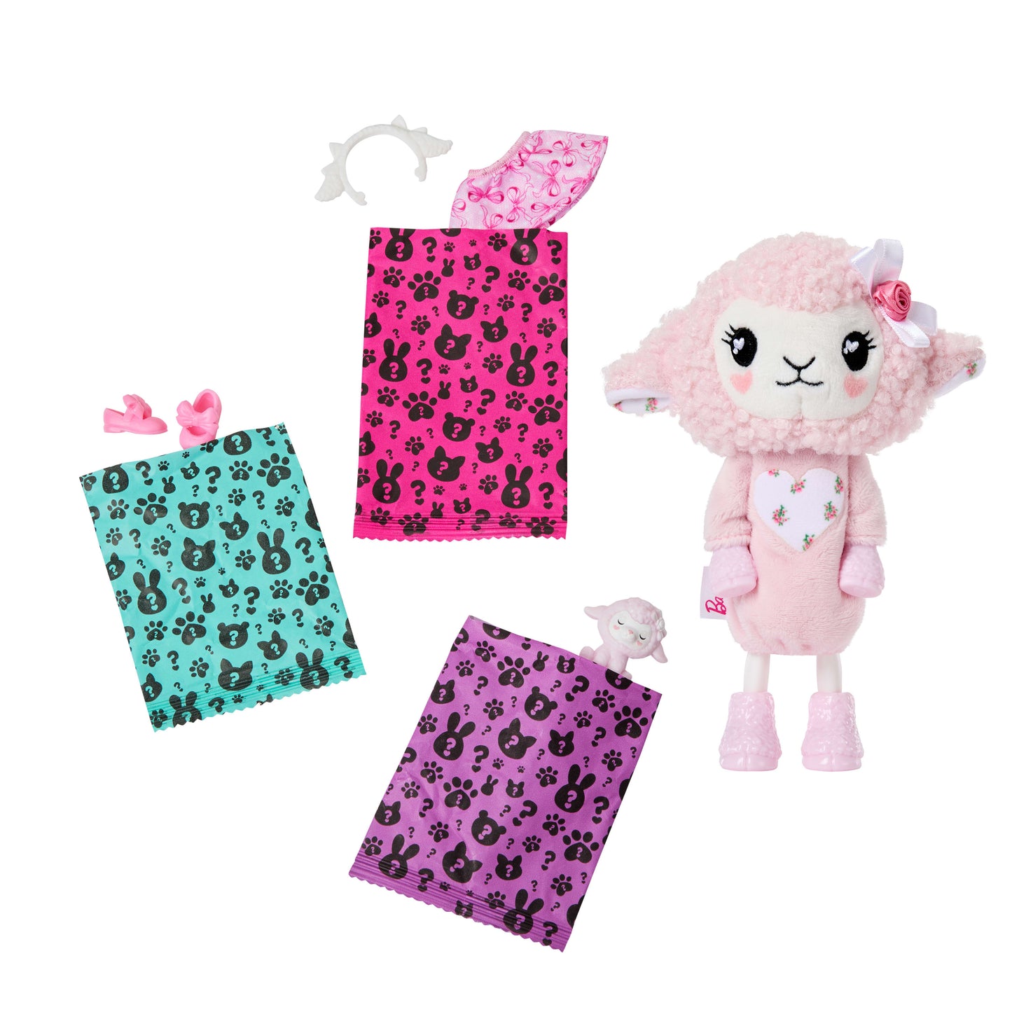 Barbie Cutie Reveal Chelsea Doll with Plush Animal Costume Surprise Set