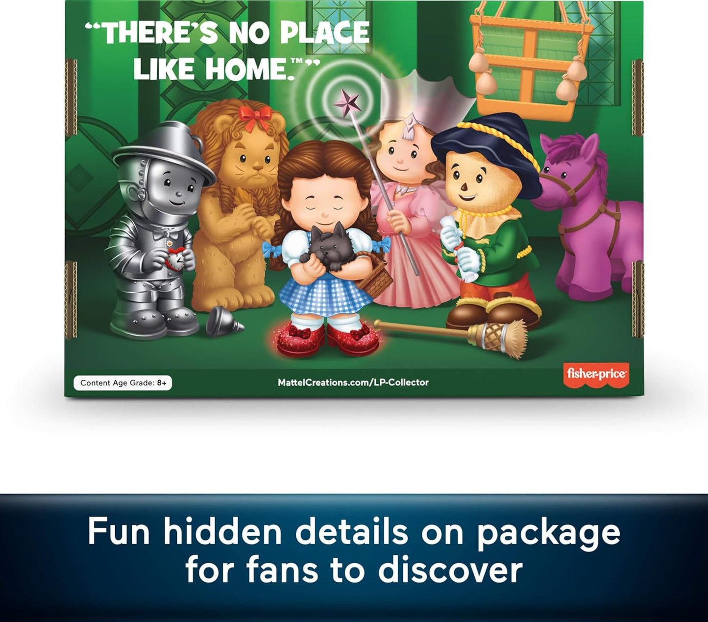 Little People Collector The Wizard of Oz Special Edition Movie Figure Set with 4 Collectible Figures in Display Gift Package