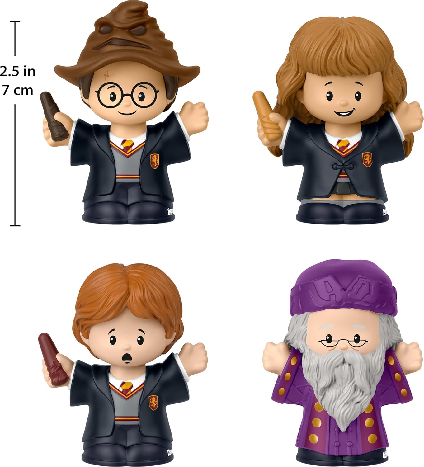 Little People Collector Harry Potter and the Sorcerer’s Stone Special Edition Set with 4 Collectible Figures in Display Package