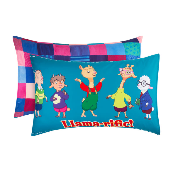 Llama Llama Toddler Fitted Sheet and Pillowcase Set