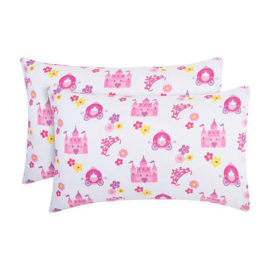 Princess Storyland 2-Pack Toddler Travel Pillowcases