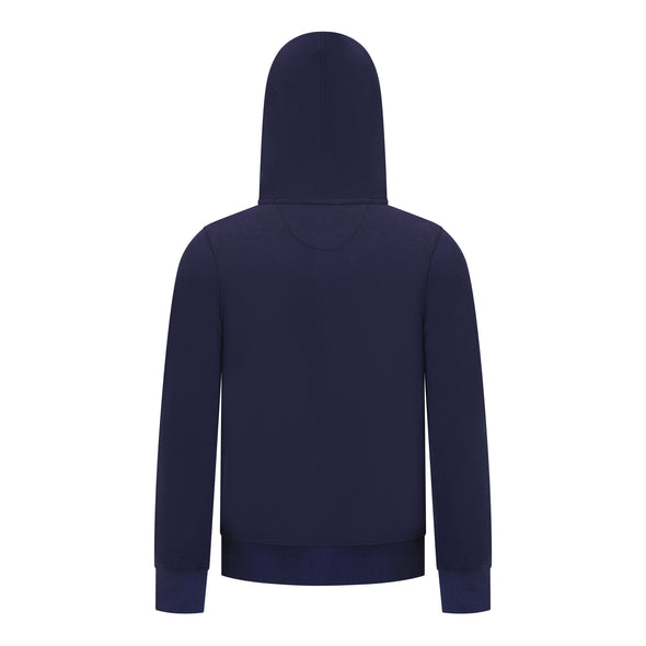 EVERYDAY KIDS All-Season Navy Pullover Hoodie – Warm Fleece Sweatshirt with Hood – Ideal for School, Outdoor Play, or Travel – Girls Hoodie