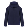 EVERYDAY KIDS Boys Navy Zip-Up Hoodie – Soft Fleece Jacket with Hood – All-Season Kids Sweatshirt for School, Play, or Layering