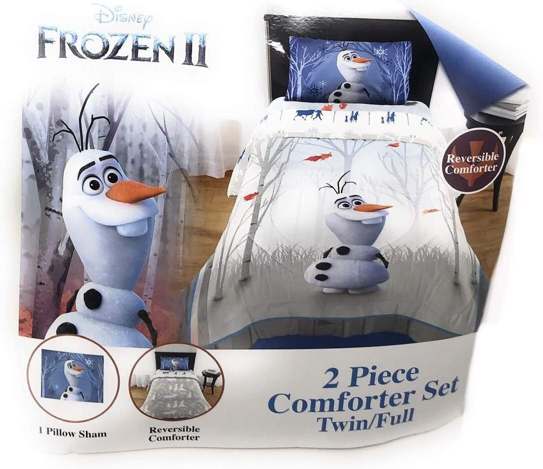 Disney’s Frozen 2 Olaf’s Journey Twin/Full Comforter