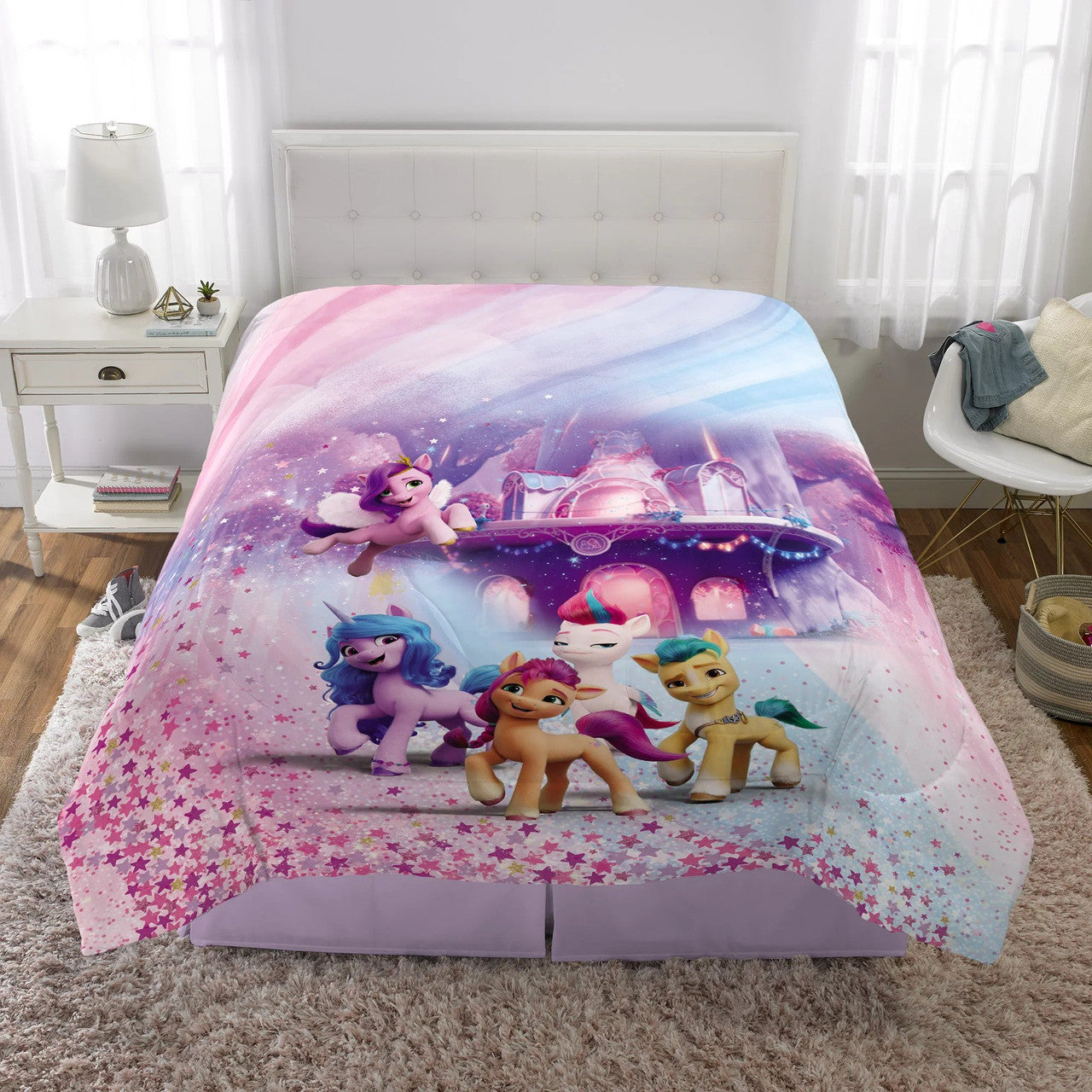 My Little Pony Twin/Full  Reversible Comforter