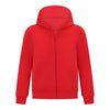 EVERYDAY KIDS Boys Red Zip-Up Hoodie – Soft Fleece Jacket with Hood – All-Season Kids Sweatshirt for School, Play, or Layering