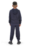 EVERYDAY KIDS Boys Navy Zip-Up Hoodie – Soft Fleece Jacket with Hood – All-Season Kids Sweatshirt for School, Play, or Layering