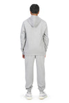 EVERYDAY KIDS Boys Heather Gray Zip-Up Hoodie – Soft Fleece Jacket with Hood – All-Season Kids Sweatshirt for School, Play, or Layering