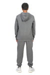 EVERYDAY KIDS Boys Charcoal Gray Zip-Up Hoodie – Soft Fleece Jacket with Hood – All-Season Kids Sweatshirt for School, Play, or Layering