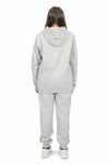 EVERYDAY KIDS Girls Heather Gray Zip-Up Hoodie – Soft Fleece Jacket with Hood – All-Season Kids Sweatshirt for School, Play, or Layering