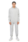EVERYDAY KIDS All-Season Heather Gray Pullover Hoodie – Warm Fleece Sweatshirt with Hood – Ideal for School, Outdoor Play, or Travel – Boys Hoodie