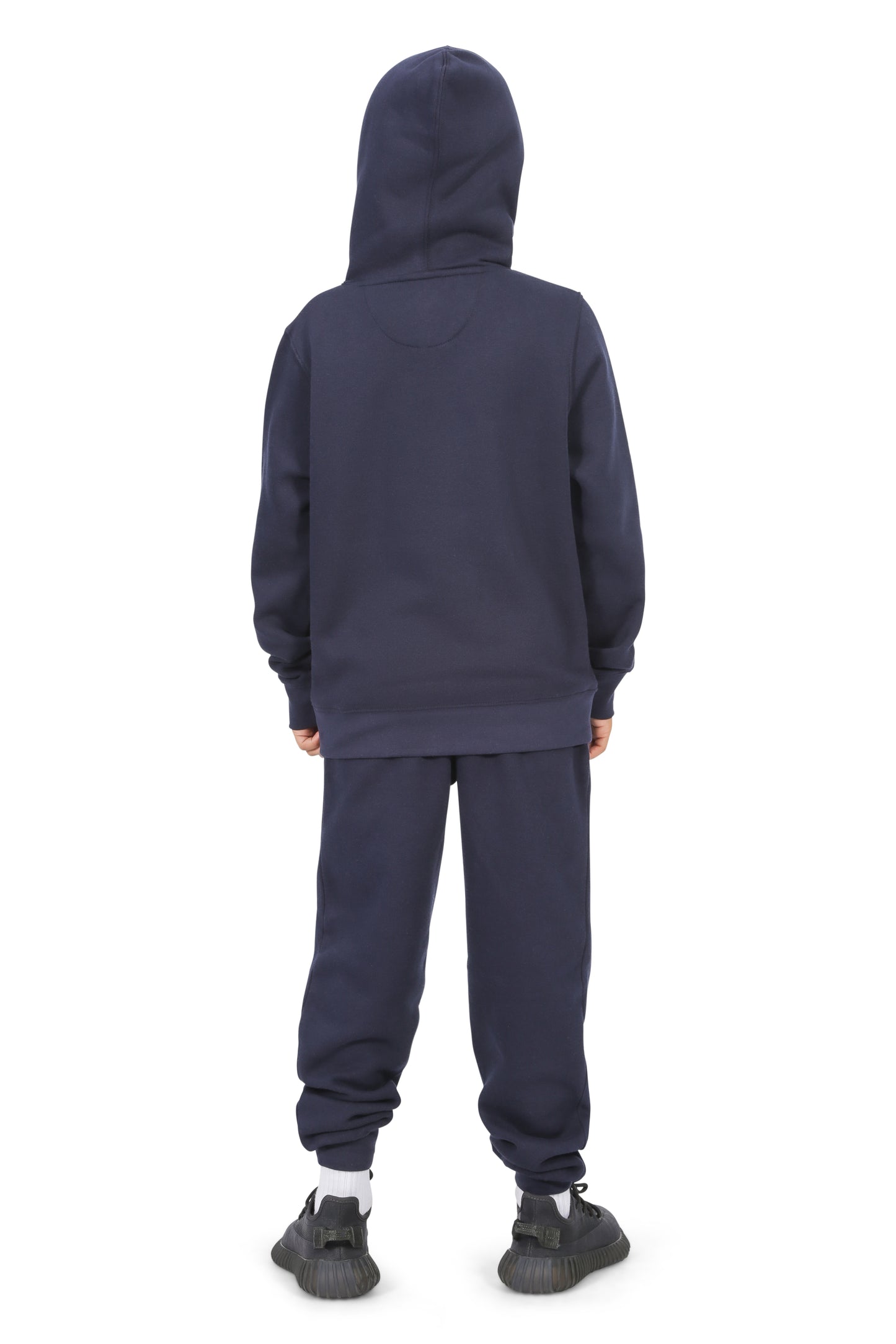 EVERYDAY KIDS All-Season Navy Pullover Hoodie – Warm Fleece Sweatshirt with Hood – Ideal for School, Outdoor Play, or Travel – Boys Hoodie