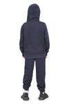 EVERYDAY KIDS All-Season Navy Pullover Hoodie – Warm Fleece Sweatshirt with Hood – Ideal for School, Outdoor Play, or Travel – Boys Hoodie