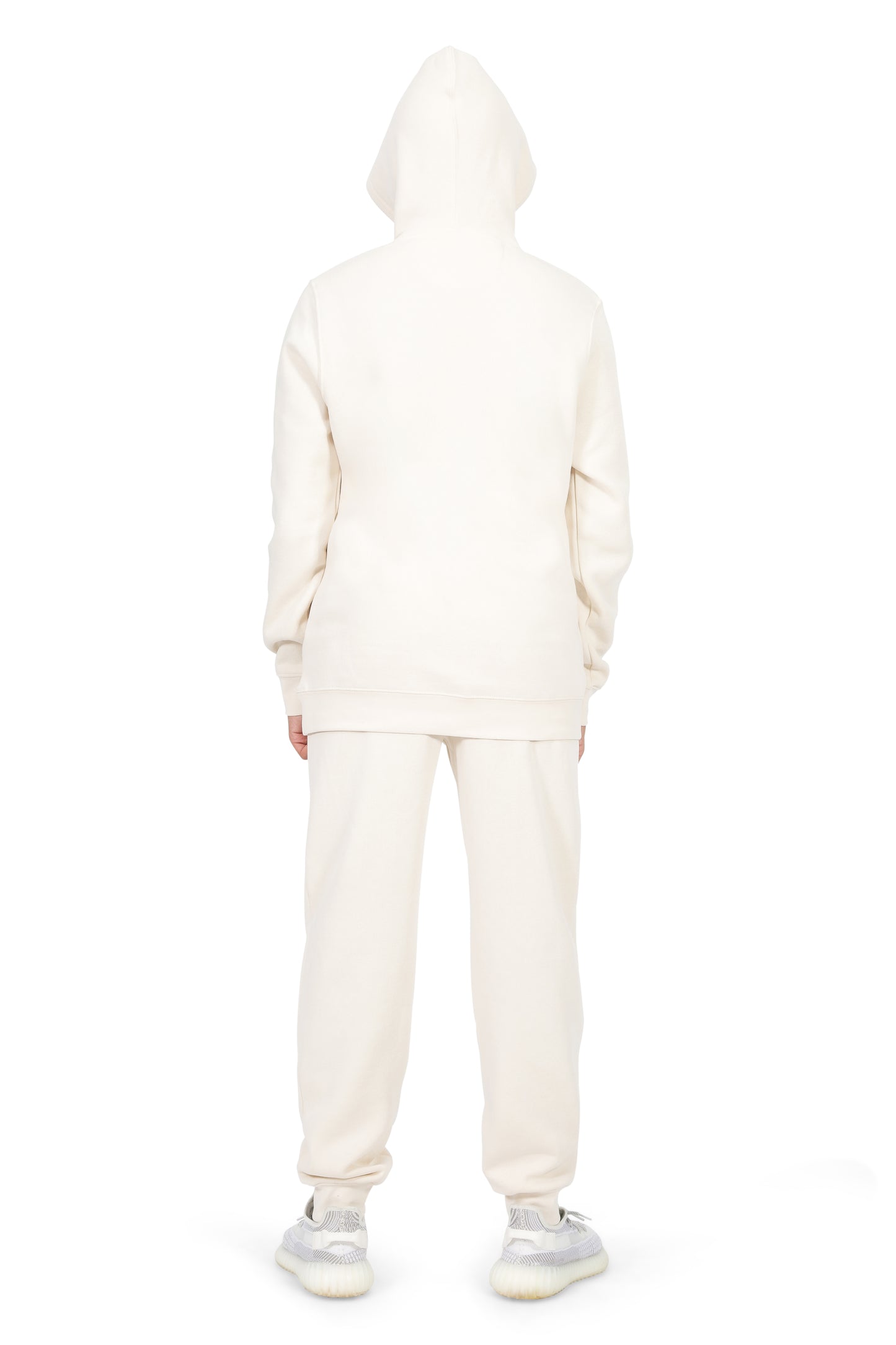 EVERYDAY KIDS All-Season Off-White Pullover Hoodie – Warm Fleece Sweatshirt with Hood – Ideal for School, Outdoor Play, or Travel – Boys Hoodie