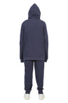 EVERYDAY KIDS All-Season Navy Pullover Hoodie – Warm Fleece Sweatshirt with Hood – Ideal for School, Outdoor Play, or Travel – Girls Hoodie