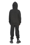 EVERYDAY KIDS All-Season Black Pullover Hoodie – Warm Fleece Sweatshirt with Hood – Ideal for School, Outdoor Play, or Travel – Boys Hoodie