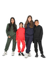 EVERYDAY KIDS All-Season Black Pullover Hoodie – Warm Fleece Sweatshirt with Hood – Ideal for School, Outdoor Play, or Travel – Boys Hoodie