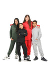 EVERYDAY KIDS All-Season Heather Gray Pullover Hoodie – Warm Fleece Sweatshirt with Hood – Ideal for School, Outdoor Play, or Travel – Boys Hoodie