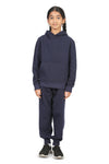 EVERYDAY KIDS All-Season Navy Pullover Hoodie – Warm Fleece Sweatshirt with Hood – Ideal for School, Outdoor Play, or Travel – Girls Hoodie