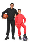 EVERYDAY KIDS All-Season Black Pullover Hoodie – Warm Fleece Sweatshirt with Hood – Ideal for School, Outdoor Play, or Travel – Boys Hoodie