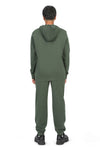EVERYDAY KIDS Boys Green Zip-Up Hoodie – Soft Fleece Jacket with Hood – All-Season Kids Sweatshirt for School, Play, or Layering