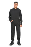 EVERYDAY KIDS All-Season Black Pullover Hoodie – Warm Fleece Sweatshirt with Hood – Ideal for School, Outdoor Play, or Travel – Boys Hoodie